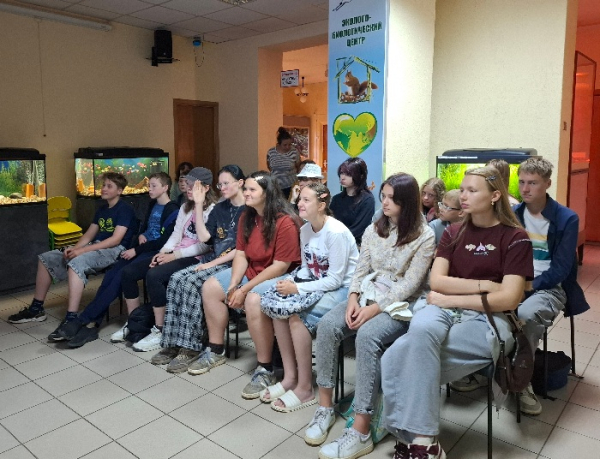 Встреча в Эколого-биологическом центре г. Пскова